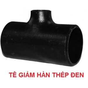 tê giảm hàn thép đen