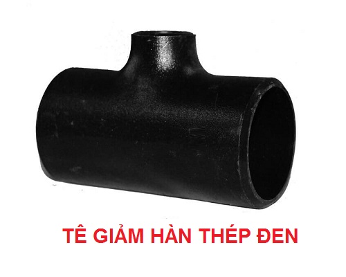 tê giảm hàn thép đen