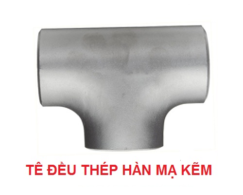 tê đều hàn thép mạ kẽm