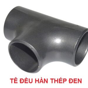 tê đều hàn thép đen