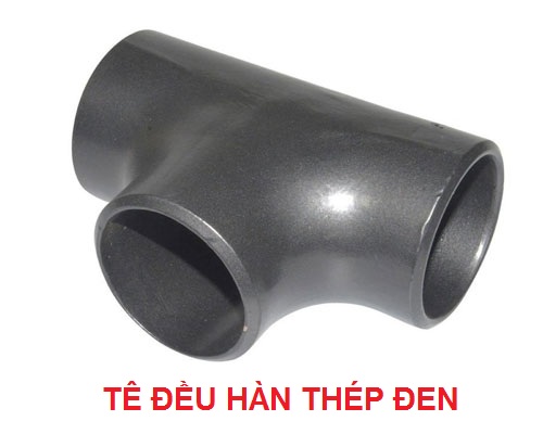 tê đều hàn thép đen