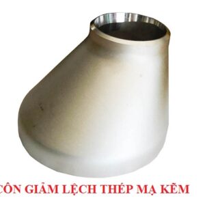 côn giảm lệch tâm thép mạ kẽm