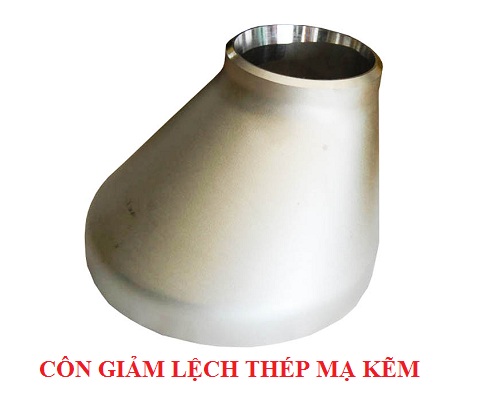 côn giảm lệch tâm thép mạ kẽm