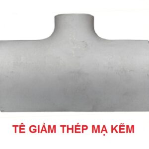 tê giảm thép mạ kẽm