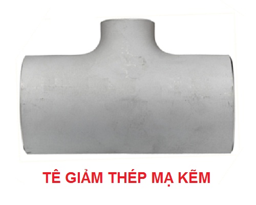 tê giảm thép mạ kẽm