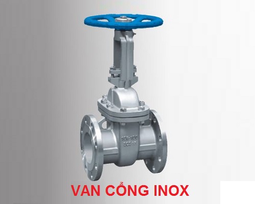 van cổng inox