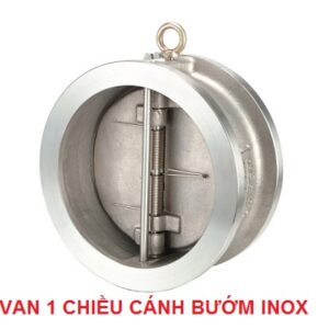 van một chiều cánh bướm inox