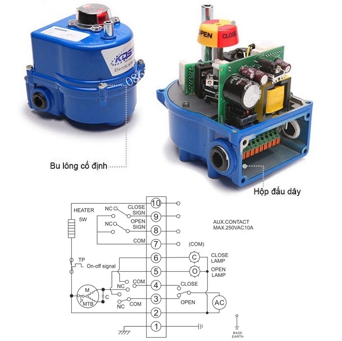 mạch điện đầu điều khiển KOSA